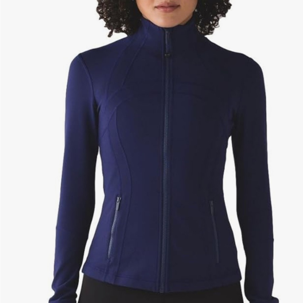 Lululemon Define Jacket Deep Indigo size 6 PERFECT